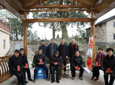 2020年1月19日赴幫扶結(jié)對村青田縣吳畬村